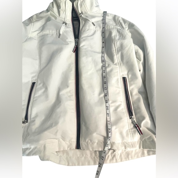 🤍💎💎Tommy Hilfiger Women's White Utility Jacket unisex - Picture 9 of 13